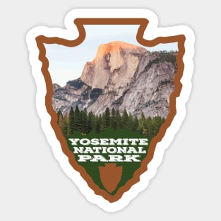 Yosemite National Park arrowhead Sticker